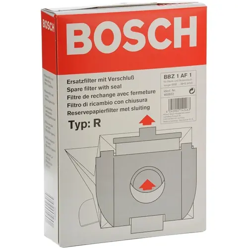 Porzsák, papír8db-os (eredeti) BOSCH porszívó Újdonság