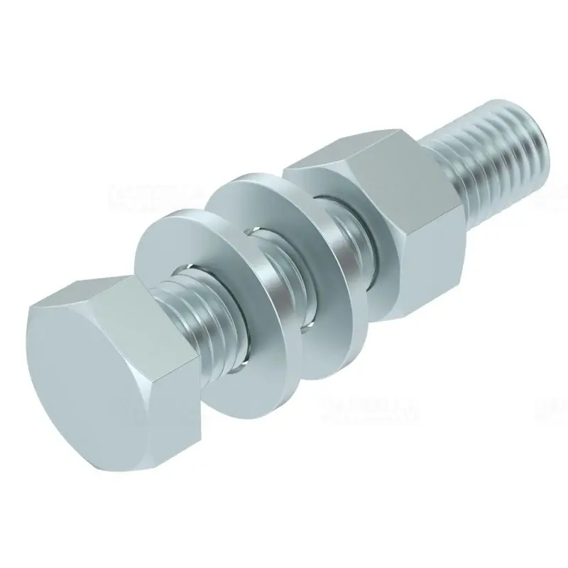 OBO SKS 12x60 F hatlapfejű csavar anyával és alátéttel M12x60 3163172 Alacsony ár