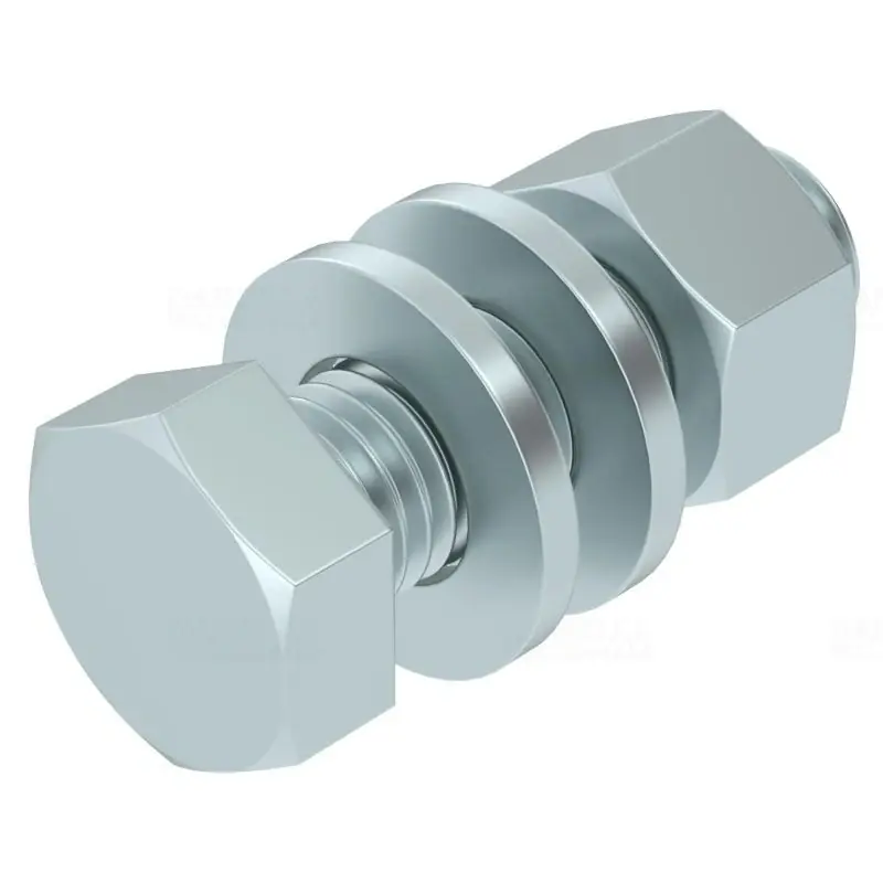 Olcsó OBO SKS 12x40 G F hatlapfejű csavar anya + alátétek + rugós alátét M12x40 3163165