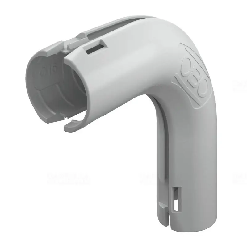 OBO 3000 BMS M16 LGR Quick-Pipe 90°-os könyök M16 2154052 Legjobb ár