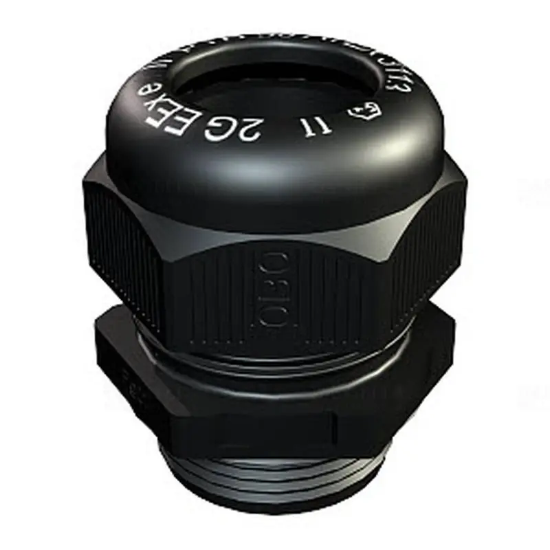 Tömszelence robbanásbiztos M50fekete VTEC EX M50 SW hosszú csatlakozómenettel 2050374 OBO Prémium