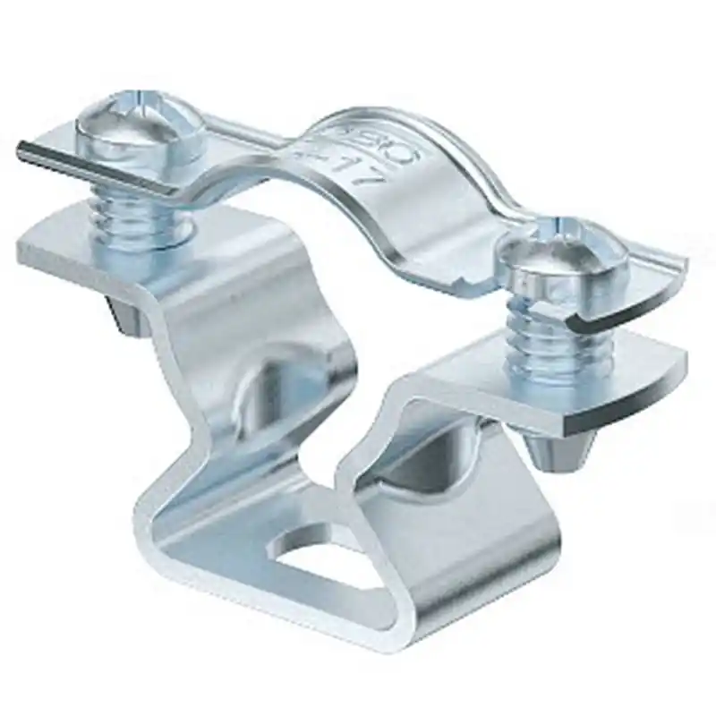 OBO ASL 733 17 G Távtartó kengyel hosszanti perforációval 14-17mm 1362762 Rendeld meg most