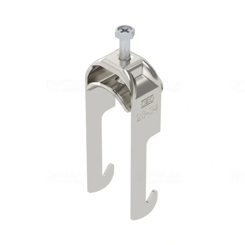 OBO BBS kengyeles bilincs W-kivitel rozsdamentes acél 1 kábel részére fém nyomóvályúval 28-34mm, 40mm szögvashoz BS-W1-S-34 A2 1188026 Legjobb ár