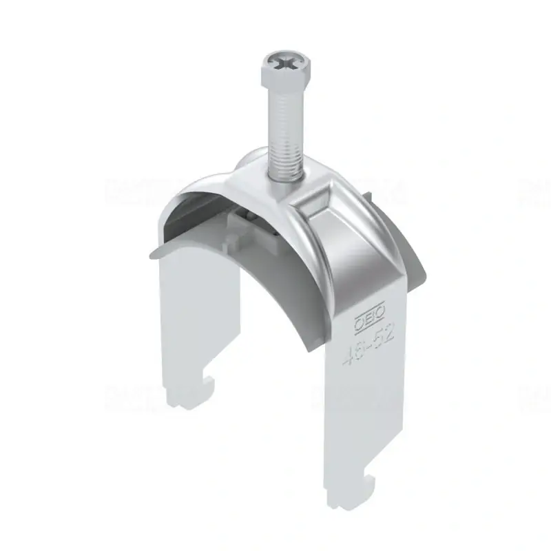 OBO BBS kengyeles bilincs N-kivitel alumínium 1 kábel részére műanyag nyomóvályúval 46-52mm, 11-12mm résszélességhez BS-N1-K-52 ALU 1187344 Korlátozott ajánlat