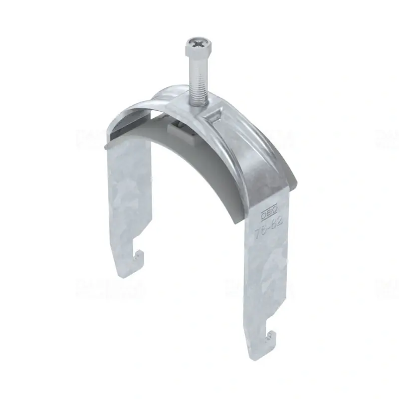 Pénzvisszafizetés OBO BBS kengyeles bilincs U-kivitel tűzihorganyzott 1 kábel részére műanyag nyomóvályúval 76-82mm, 18-22mm résszélességhez BS-U1-K-82 FT 1186782