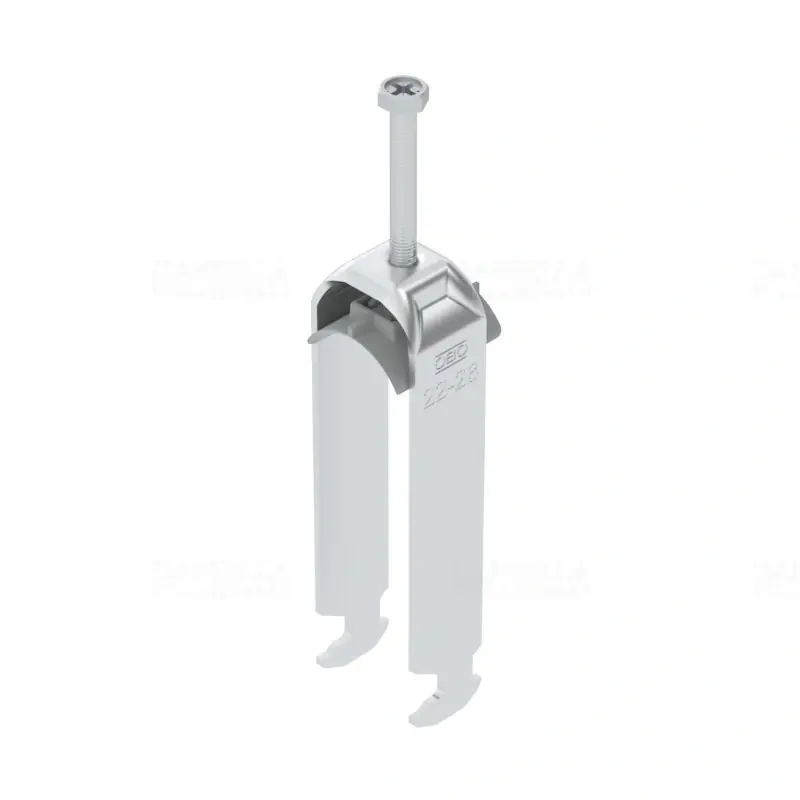 OBO BBS kengyeles bilincs H-kivitel alumínium 3 kábel részére műanyag nyomóvályúval 22-28mm, 16-17mm résszélességhez BS-H3-K-28 ALU 1186424 Kiárusítás