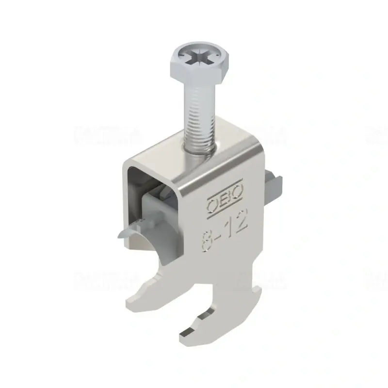 OBO BBS kengyeles bilincs H-kivitel rozsdamentes acél 1 kábel részére műanyag nyomóvályúval8-12mm, 16-17mm résszélességhez BS-H1-K-12 A2 1186302 Korlátozott ajánlat