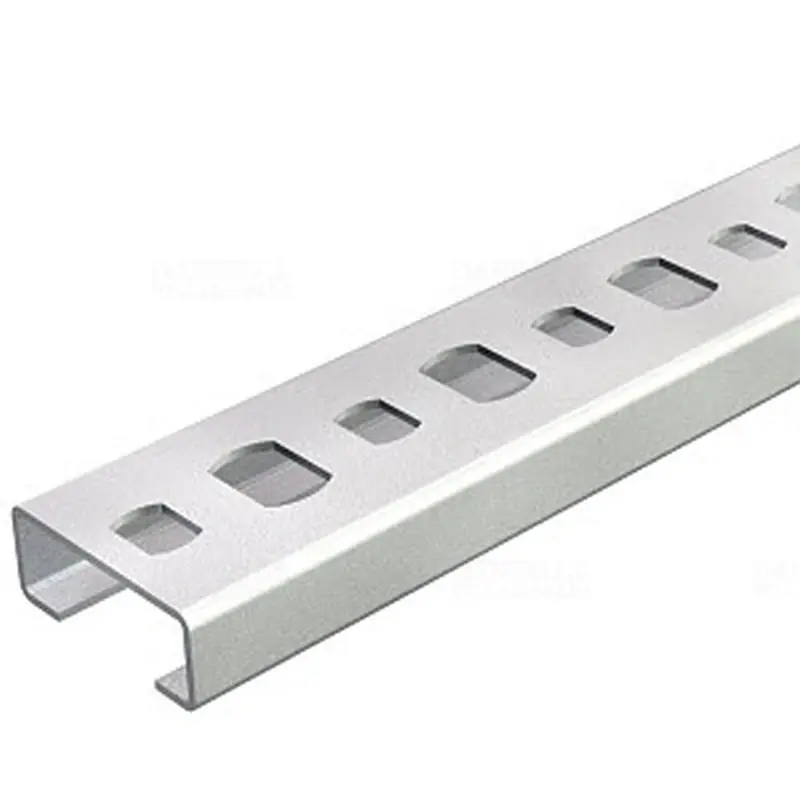 Biztonságos fizetés OBO CL2008BP1000FS Profilsín perforált, nútszélesség 11 mm 1000x20x8, 1105906