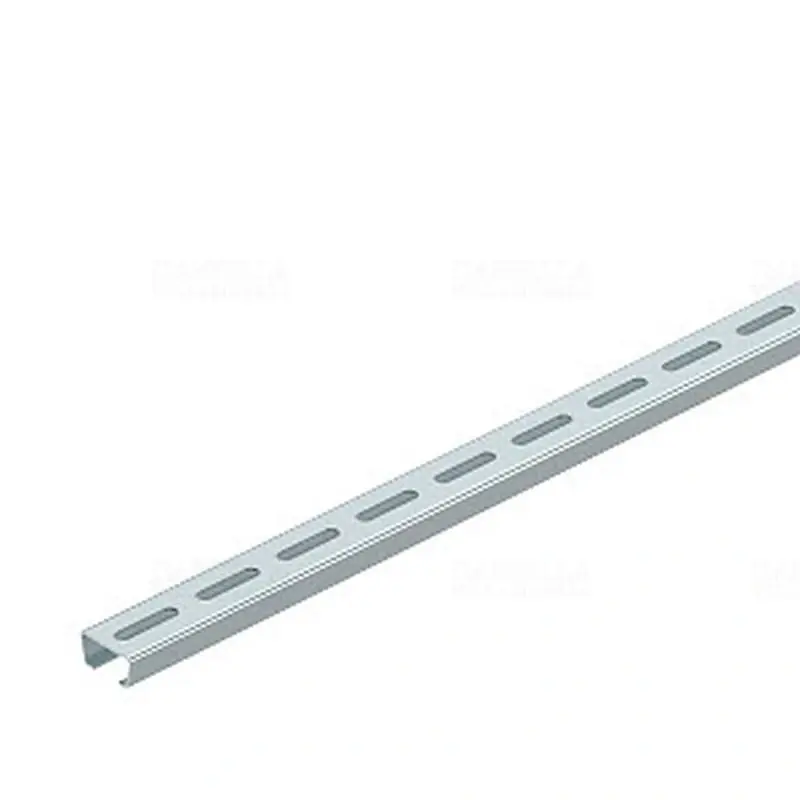 Kiváló minőség OBO AML3518P2000FS Profilsín perforált, nútszélesség 16,5 mm 2000x35x18 szalaghorganyzott, DIN EN 10346 1119648