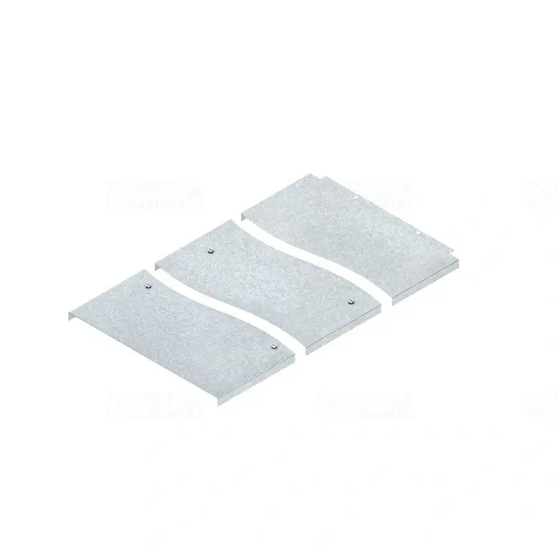 Kedvezmény Niedax Kábeltálca fedél 200 forgóreteszes zárral 204x3000 mm WDV 200