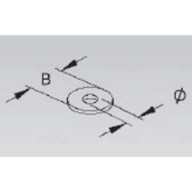 NIEDAX alátét M10d30 külső UGM10 NIEDAX UGM10 NIEDAX Prémium