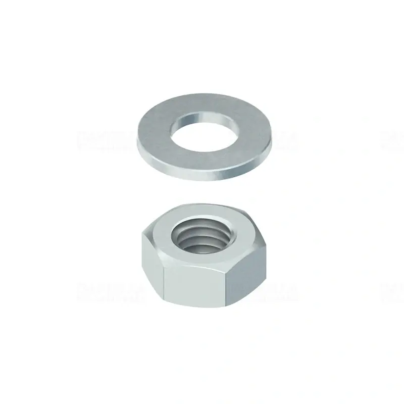 Hatlapú anya+alátét, M12, DIN EN ISO 4032 SMU12 NIEDAX SMU12 NIEDAX Vedd meg most