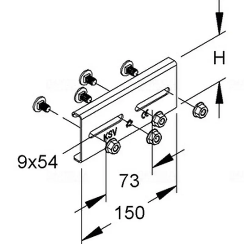 Népszerű Összekötő KLVB604 NIEDAX KLVB604 NIEDAX