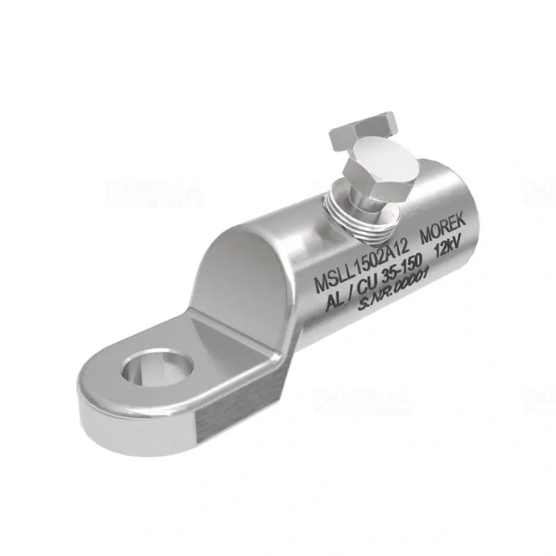 Alacsony ár Morek szakadófejes kábelsaru Al/Cu 35-150mm2 12kV 2xAl csavar M12 MSLL1502A12