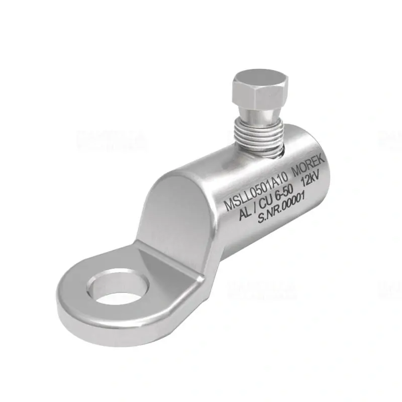 Morek szakadófejes kábelsaru Al/Cu 6-50mm2 12kV 1xAl csavar M10MSLL0501A10 Alacsony ár
