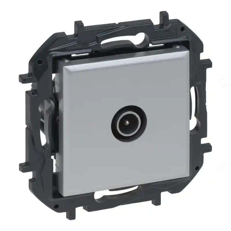 Niloé Step alumínium TV csillagpontos aljzat, végzáró (1,5 dB) 863374B Legrand Kedvezmény