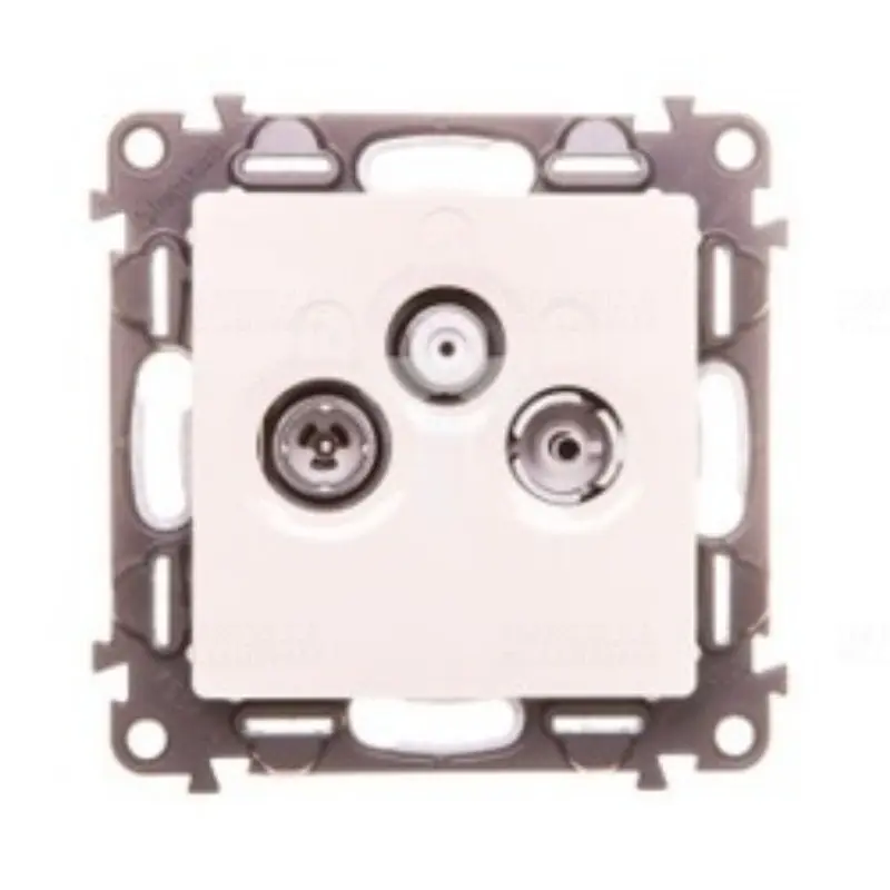 Legrand 753265 Valena Life TV/RD/SAT aljzat, 14 dB, átmenő, elefántcsont Akció