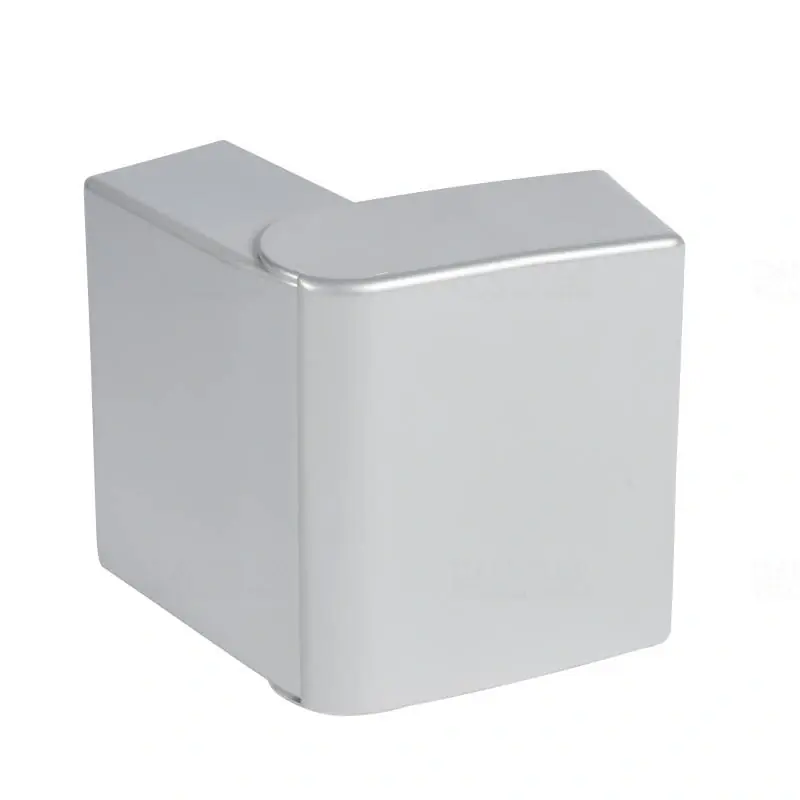 Legrand 603830 DLP külső könyök elem bepattintható kábelcsatornához, állítható belső szög: 80-120°, 130x50mm, alumínium Biztonságos fizetés