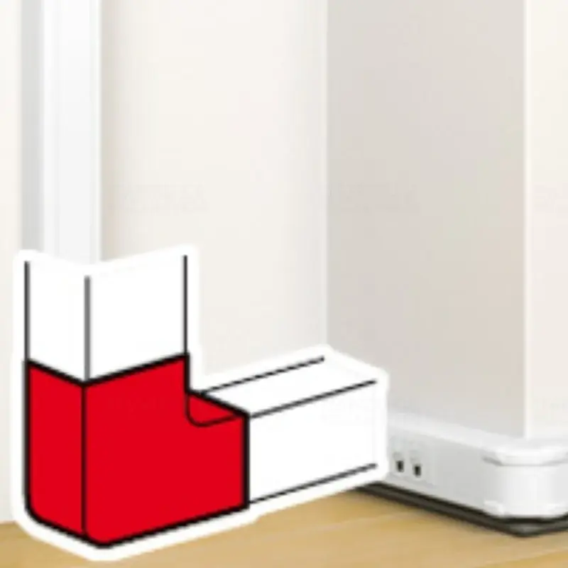 Legrand 075720 DLP kanyarelem 90° antimikrobiális 80x50mm csatornához Biztonságos fizetés