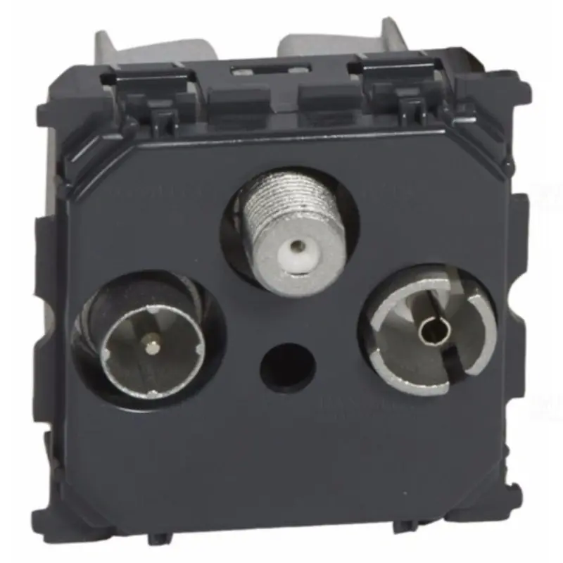 Utolsó esély Legrand 067379 Céliane TV-R-SAT aljzat, végzáró, 10dB