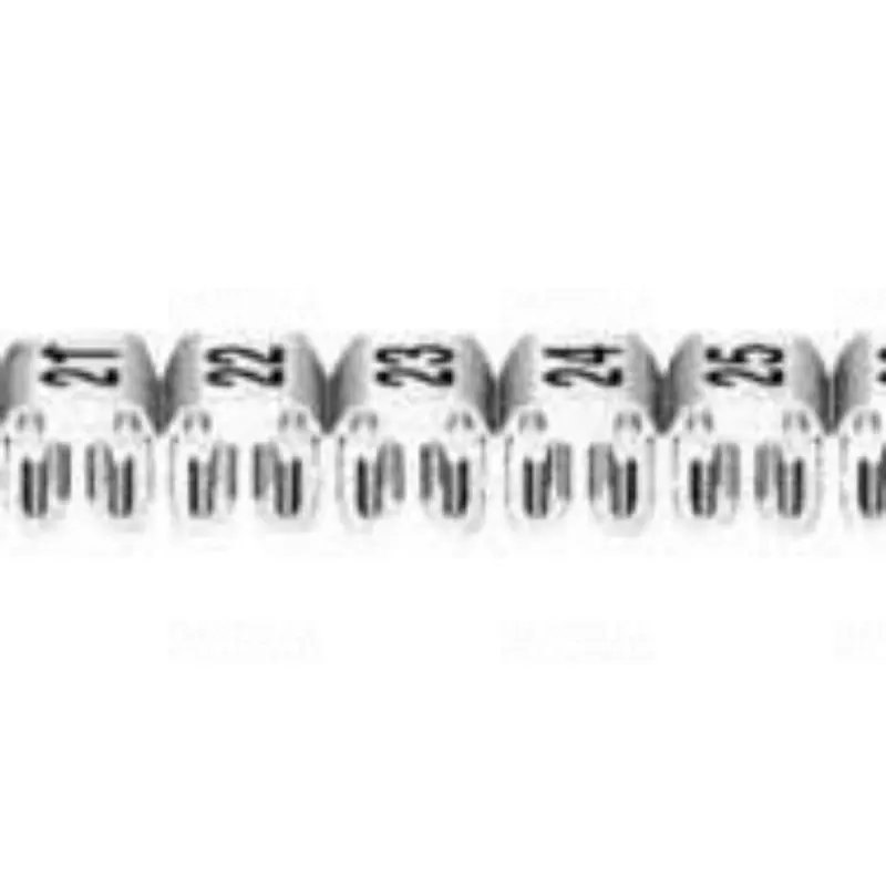 Legrand 038163 Jelölőszámok 61-80 1,5-2,5mm2 (20db szám 61-80-ig) Csak ma