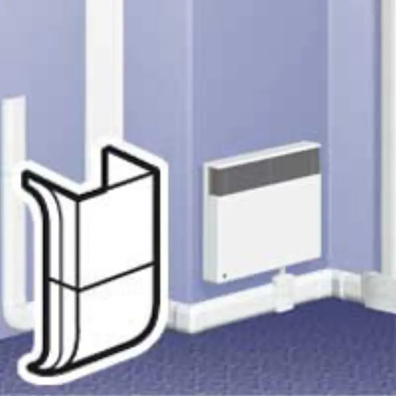 Legrand 031714 DLP mini adapter 31611-hez, 80/120x20mm csatornához Csak ma