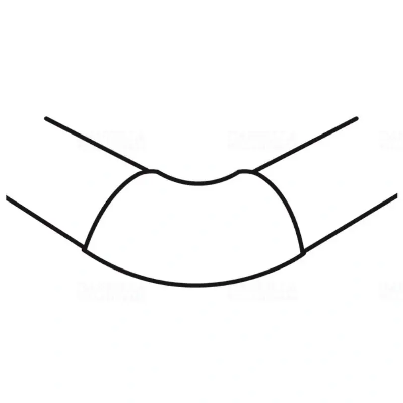 Legrand 032802 DLP mini kanyarelem 92x20mm taposócsatornához Autentikus