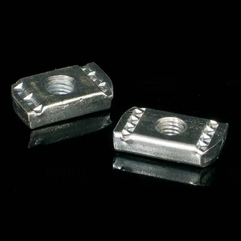 Alacsony ár Kábellétrához négyszögletes csúszóanyaM6, 34x19mm tűzálló horganyzott, PM 41 M 6 ZNCR Kopos