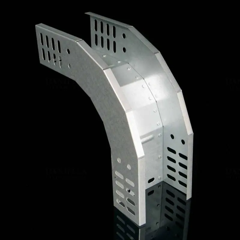 Vedd meg most Kábeltálca süllyedő idom 90 fok 200x110mm Sendzimir, KO 90X110X200 S Kopos