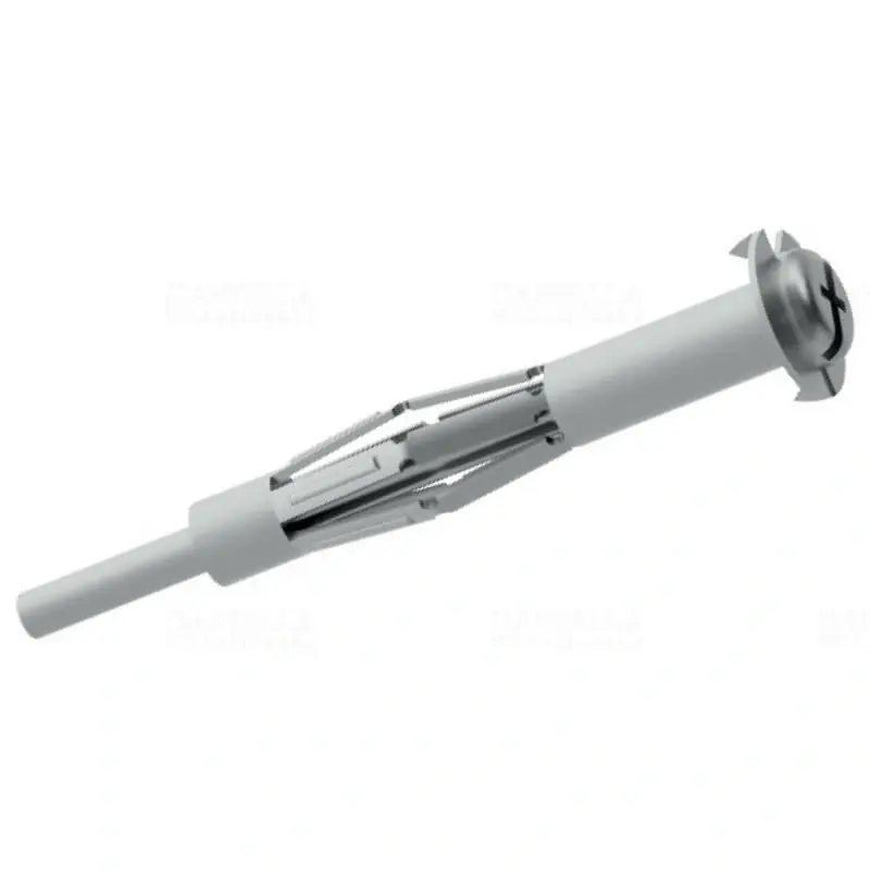 Akció Fém gipszkarton tipli (táguló-karos) 6x37 +csavar, KHS 6X37 ZNCR Kopos