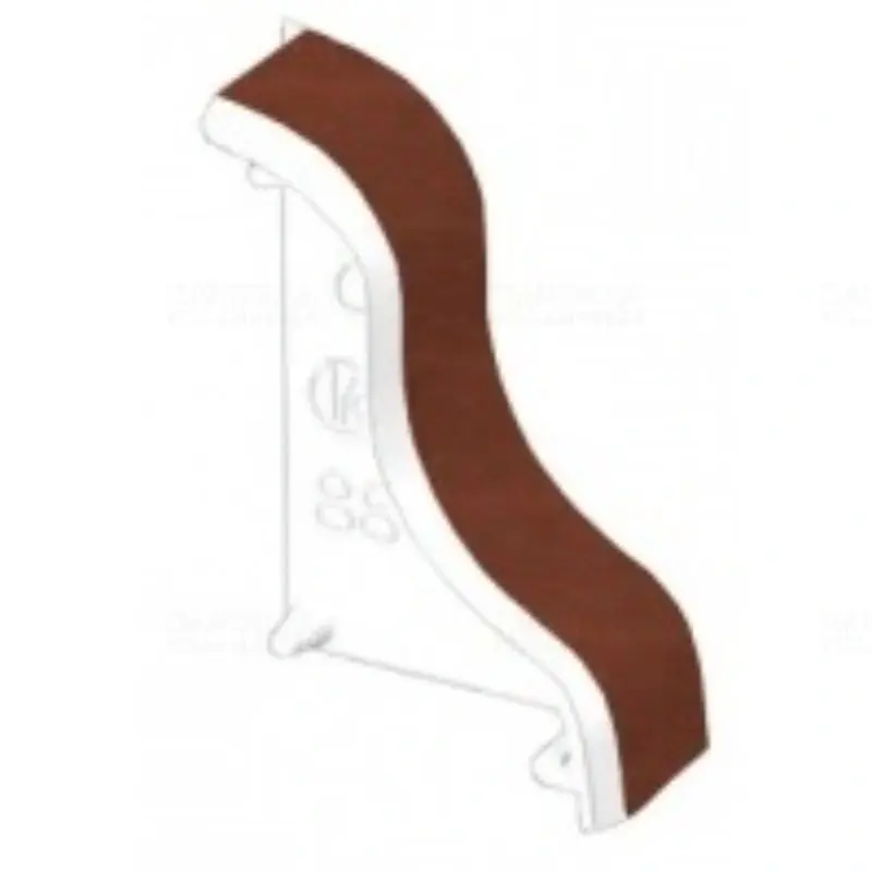 Végzáró LP 35 vezetékcsatornához sötét tölgy jobbos, 8861 P I2 Kopos Rendeld meg most