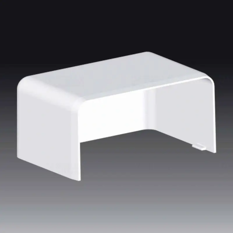 Végzáró EKD 80x40 HF vezetékcsatornához fehér halogénmentes, 8501HF HB Kopos Eredeti