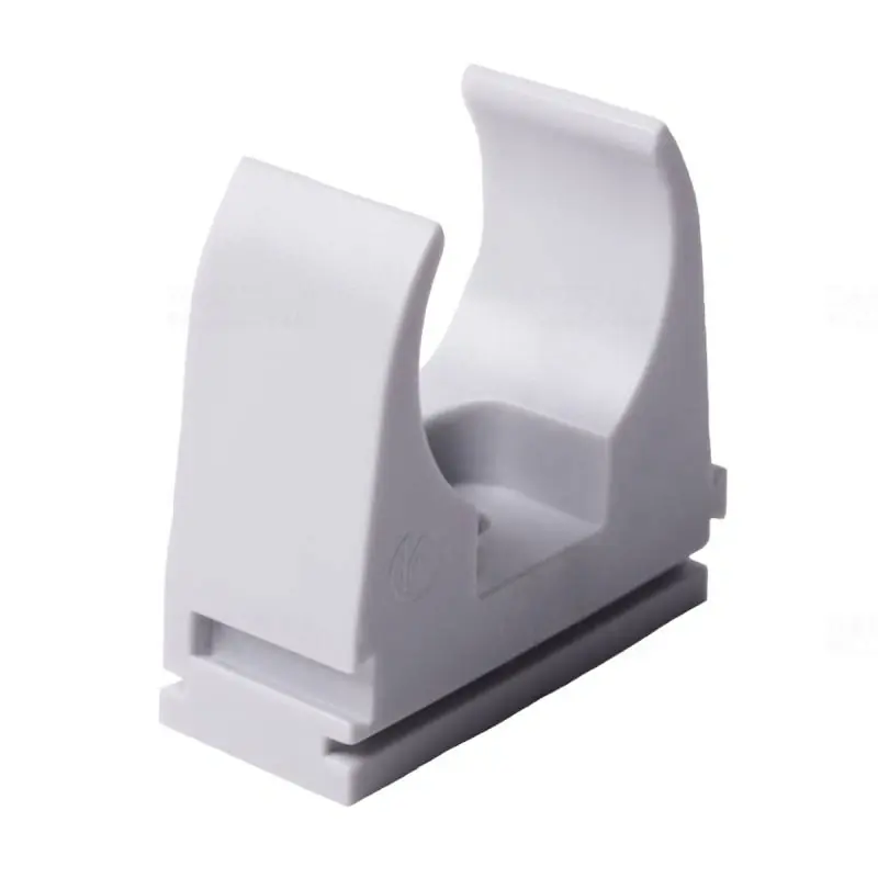 Védőcső bilincs D 40mm műanyag csövekhez világosszürke, 5340 KB Kopos Pénzvisszafizetés