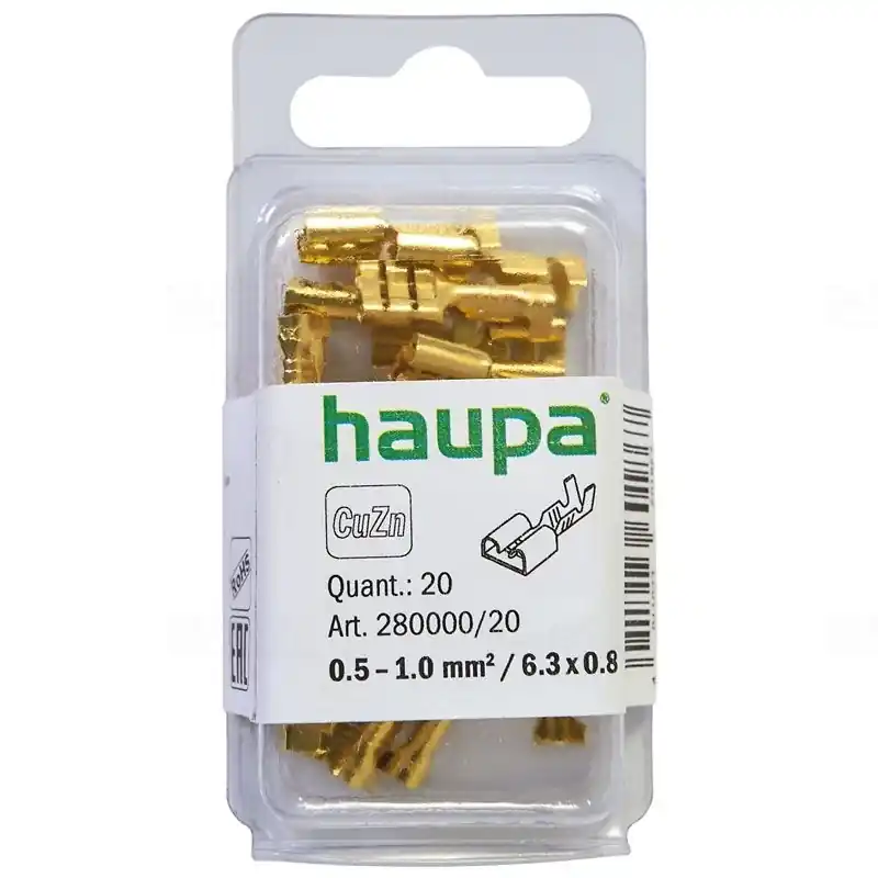 Gyorscsatlakozó hüvely csupasz réz-stop CSH-3 280020 0,5-1,25mm2/2,8x0,5 Kiárusítás