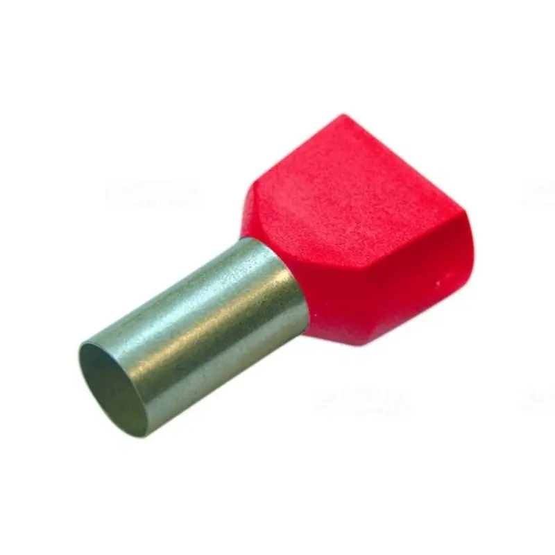 Érvéghüvely iker 2* 1,0/10 piros 270787 Haupa Legjobb ár