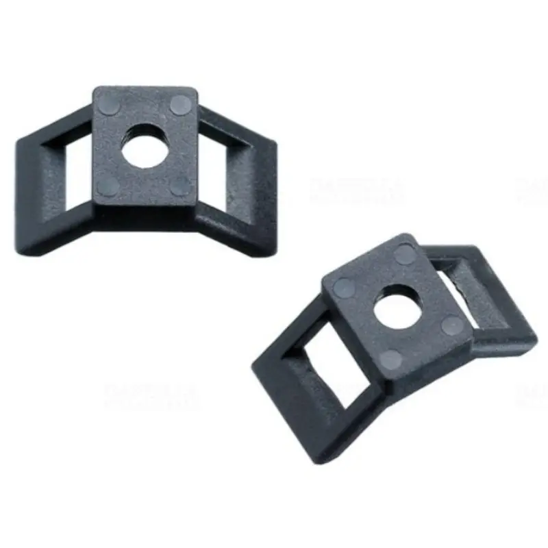 Ingyenes szállítás Kábelkötegelő talp 7,8mmfekete, csavaros 262165 Haupa