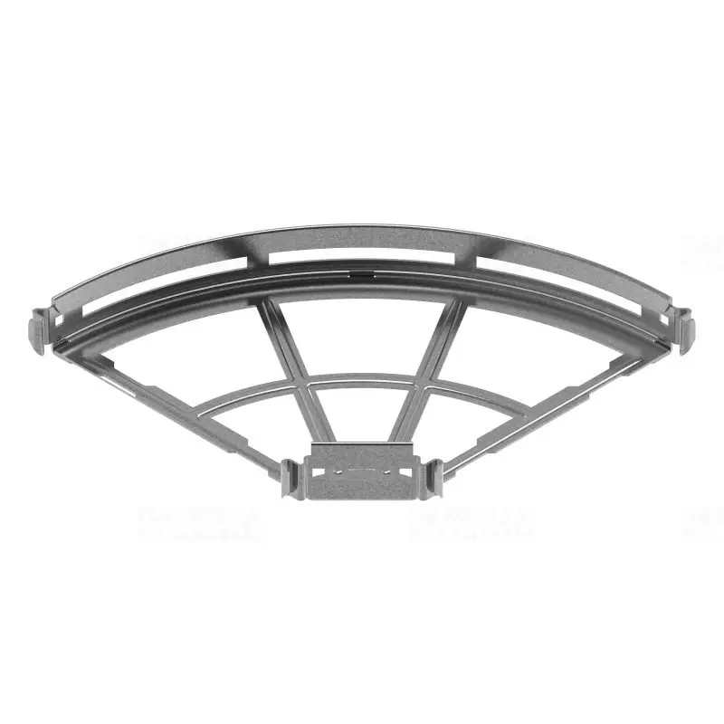 Újdonság BAKS KKSZ50H35 90 fokos ív rácsos kábeltálcához 35x50 982216