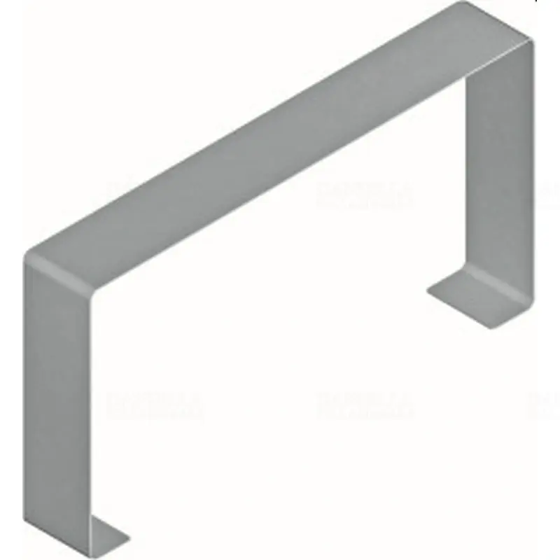 Újdonság BAKS NM115H68 Mellvédcsatorna toldásponti takaróelem 68x115mm elektrogalvanikusan horganyzott, anyagvastagság 1,0mm 960711