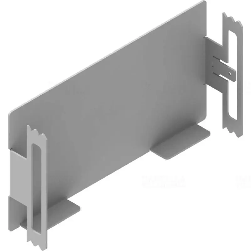 Gyors szállítás BAKS ZK115H68 Végzáró 68x115mm mellvédcsatornához, elektrogalvanikusan horganyzott, anyagvastagság 1,0mm 960611