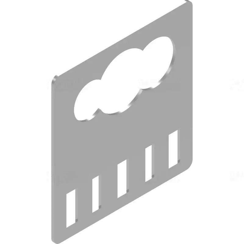 Gyors szállítás BAKS URP3 csőtartó 25/32/40mm átmérőjű csövekhez kábeltálcára, kábellátrára 115x110x2mm 960301