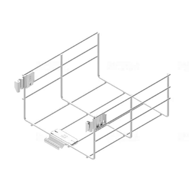 BAKS L1KDSZ400H110/02 Rácsos kábeltálca összekötő Click 110x400x200mm horganyzott 941540 Újdonság