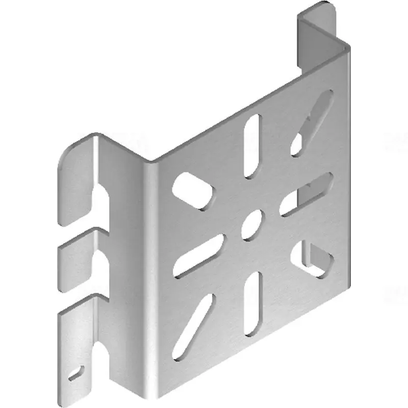Népszerű BAKS BMS Rácsos kábeltálca szerelőlemez dobozokhoz 75x75mm horganyzott 902500