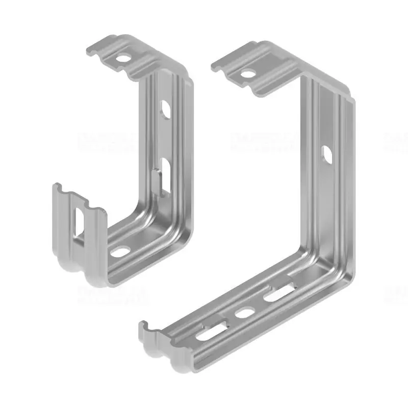 Népszerű BAKS WSKS60 (62mm) oldalfali és mennyezeti tartókengyel rácsos kábeltálcához, anyagvastagság 1,5mm 903500