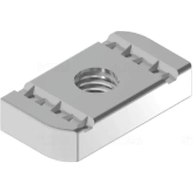 BAKS NRM8F csúszóanya profilsínhez tűzihorganyzott M8 35x20mm 890101 Akció