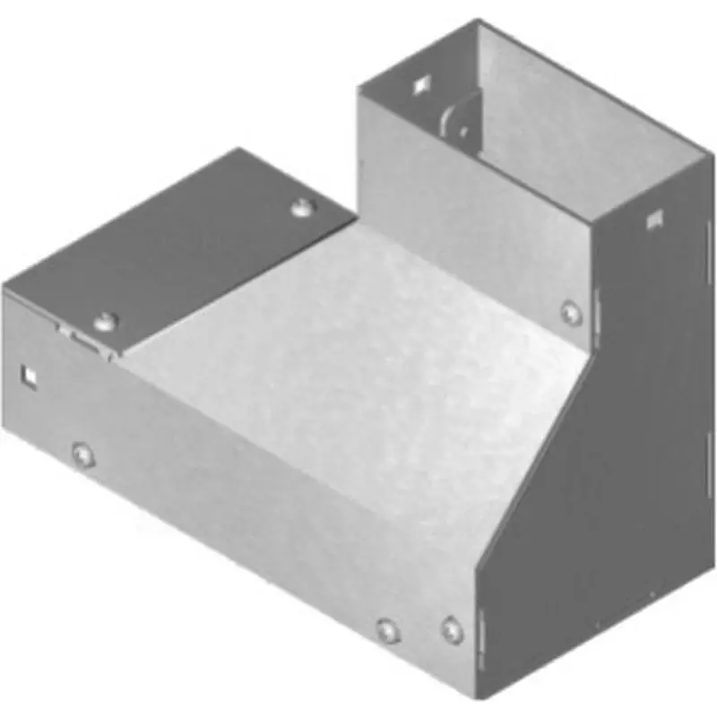 BAKS KRPDMP50H50 Kábeltálca alsó könyökidom 50x50mm gépek áramellátásához jobbos, anyagvastagság 1,5mm 818405 Ingyenes szállítás