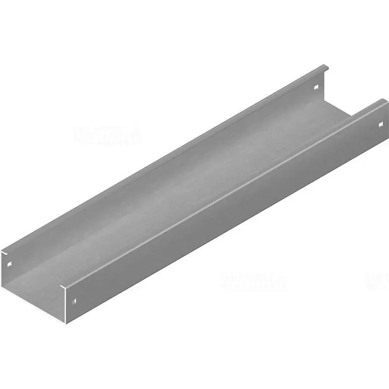 Expressz szállítás BAKS KMP200H50/2 kábeltálca 50x200x2000mm szalaghorganyzott 1,5mm anyagvastagság perforáció nélkül 810220