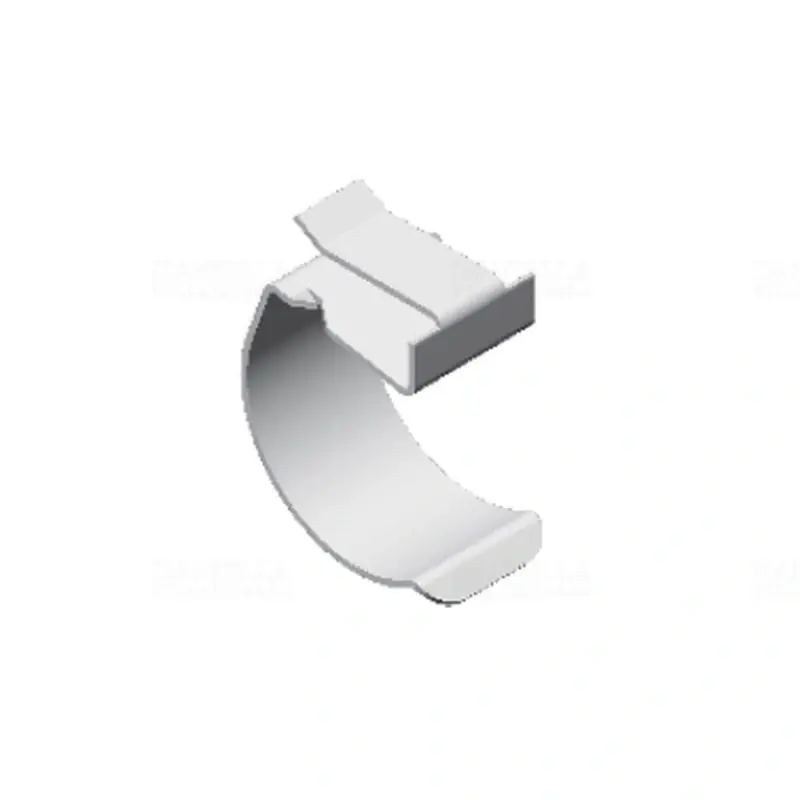 Kiárusítás BAKS ZSK4 19 Csőrögzítő gerendakapocs/tartókapocs 19-24mm, horganyzott rugóacél, anyagvastagság 1,0mm 796301