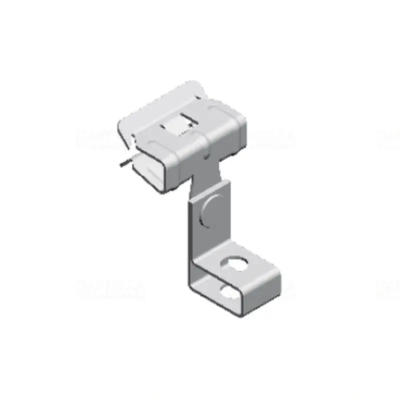 Kiárusítás BAKS ZSP2 11/3 Tartókapocs 3-8mm menetes szárhoz M11, horganyzott rugóacél, anyagvastagság 1,0mm 791401