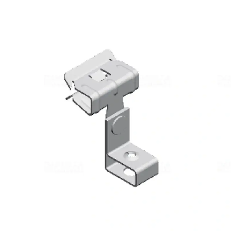 BAKS ZSP1 M8/14 Tartókapocs 14-20mm menetes szárhoz M8, horganyzott rugóacél, anyagvastagság 1,0mm 790801 Kiárusítás