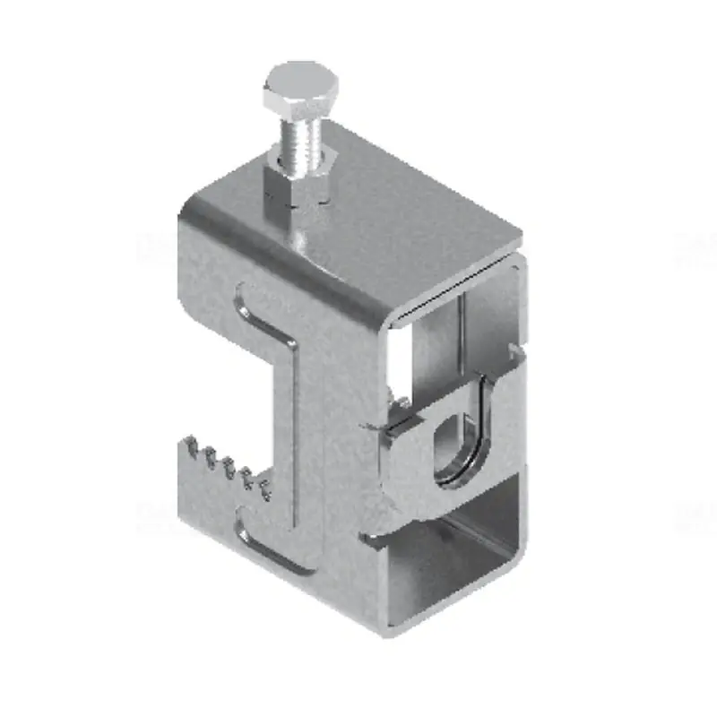 BAKS ZCS1 I-gerendakapocs csavaros szorítóval, cinkpelyhes bevonat 752553 Prémium